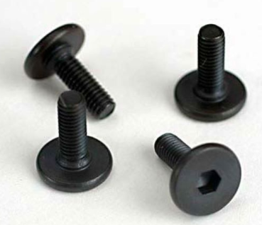 TRX4859 M3x10 Innensechskant/Flachkopfschrauben 6 Stück